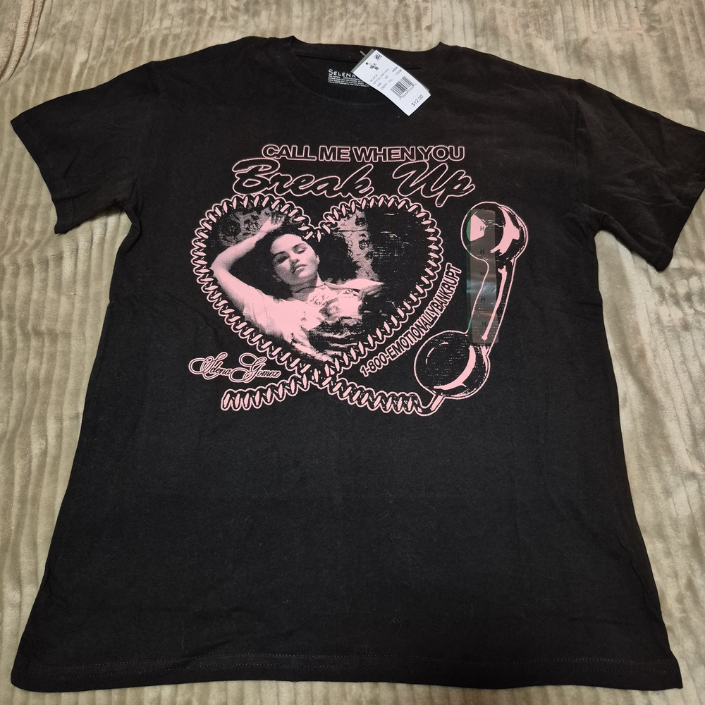 Selena Gomez "Call Me When You Break Up" Tee